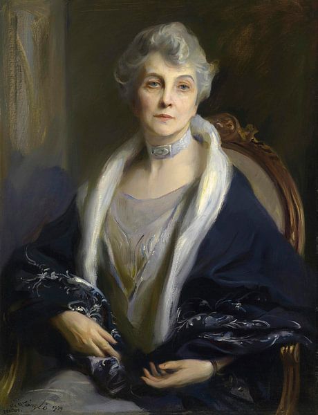 Clara Cook Kellogg, Philip Alexius de László by Masterful Masters
