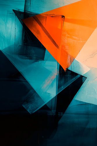 Abstracte geometrische compositie