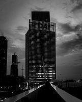 Rotterdam bij nacht