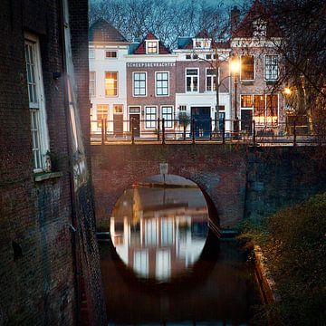 De brede Haven in Den Bosch ontwaakt ( 1 ) van Den Bosch aan de Muur