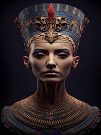 Beautiful Nefertiti by Art Kingdom