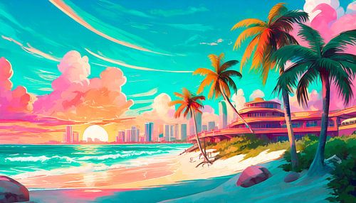 Miami Beach in Vintage