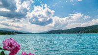 Uitzicht over de Woerthersee