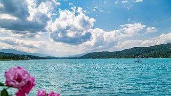 Ein Blick über den Wörthersee