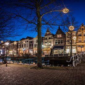 panorama van oude binnenstad Alkmaar van Arjen Schippers