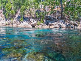 Superb River Flow Between The Mountains. by Nature Life Ambience