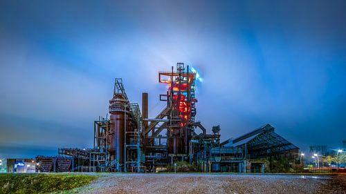 Phoenix West beleuchtet