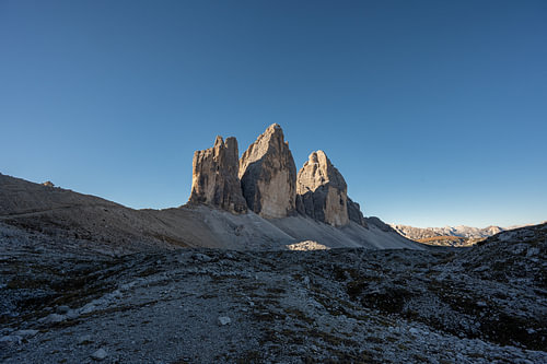 The Drei Zinnen (Italian: Tre Cime di Lavaredo)