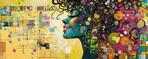 Burst of Colorful Solitude