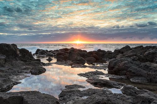 Coucher de soleil à Bajamar sur Michael Valjak