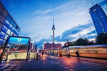 Berlin – Alexanderplatz van Alexander Voss