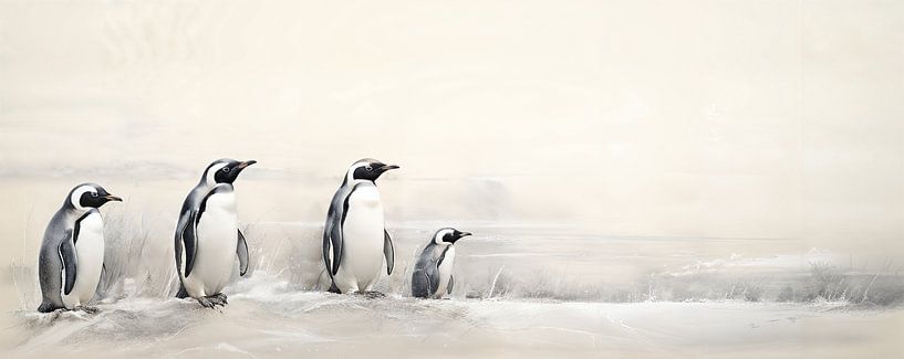 Penguin | Penguins by ARTEO Paintings