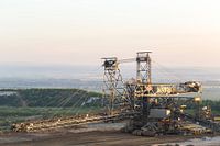 Exploitation à ciel ouvert de Hambach Décrocheur