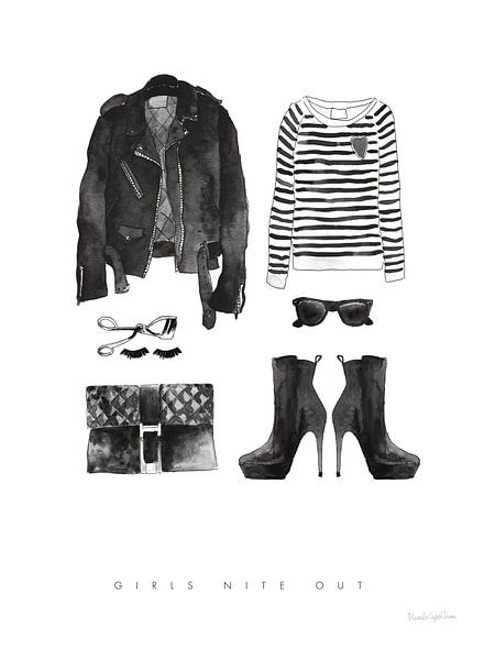 Back in Black III Sweater, Mercedes Lopez Charro by Wild Apple