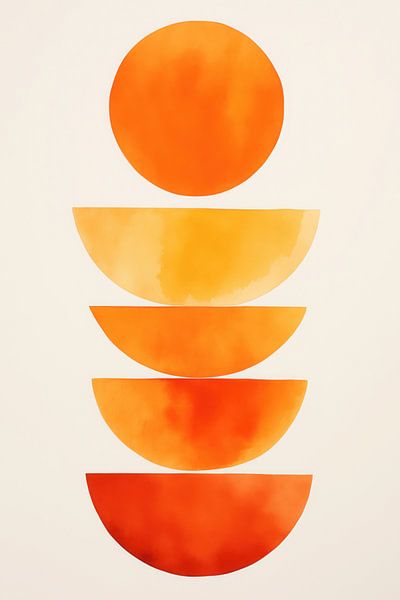 Ode to the Sun | Geometric Abstraction by Frank Daske | Foto & Design