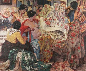 Fernando Fader, Manilla-sjaals, 1914