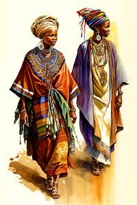 Afrika Aquarell