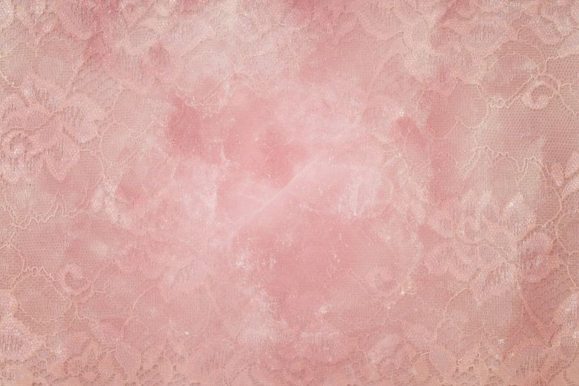 Rose Kant met rozen op Roze  kwarts (rozenkwarts) van Peter Hermus