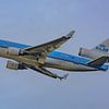 KLM McDonnell Douglas MD-11 passagiersvliegtuig. van Jaap van den Berg
