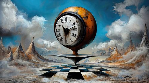 Tijdsbalans in eindeloze ruimte