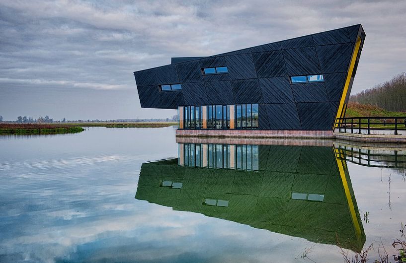 Almere Oostvaardersplassen Visitor Centre by Brian Morgan