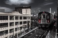Subway Line 7 in Queens by Kurt Krause thumbnail
