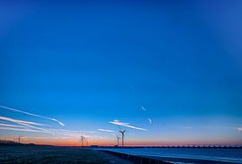 Blue sky Oosterschelde by Andrea de Vries