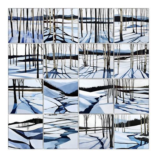 WINTER SKETCHES by AHAI depARTment