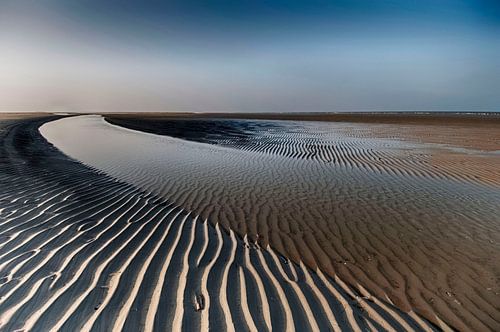 Het strand van Schiermonnikoog van Tineke Visscher