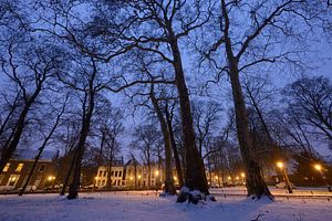 Park Servaasbolwerk / Sonnenborgh en Nieuwegracht in Utrecht van Donker Utrecht