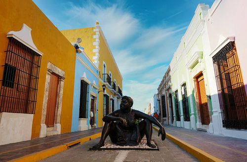 Sitting on the road by Loris Photography