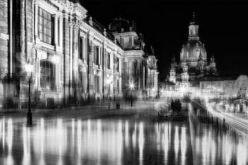 Dresden in de gloed van lichten