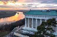 Walhalla Donaustauf near Regensburg on the Danube in Bavaria Ger von Thilo Wagner Miniaturansicht