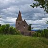 De kerk van Hunawihr, Frankrijk (Eglise Saint-Jacques-le-Majeur) van Discover Dutch Nature
