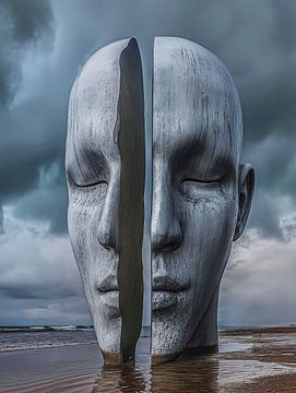 Divided Reflection #1 by Mister Artwork