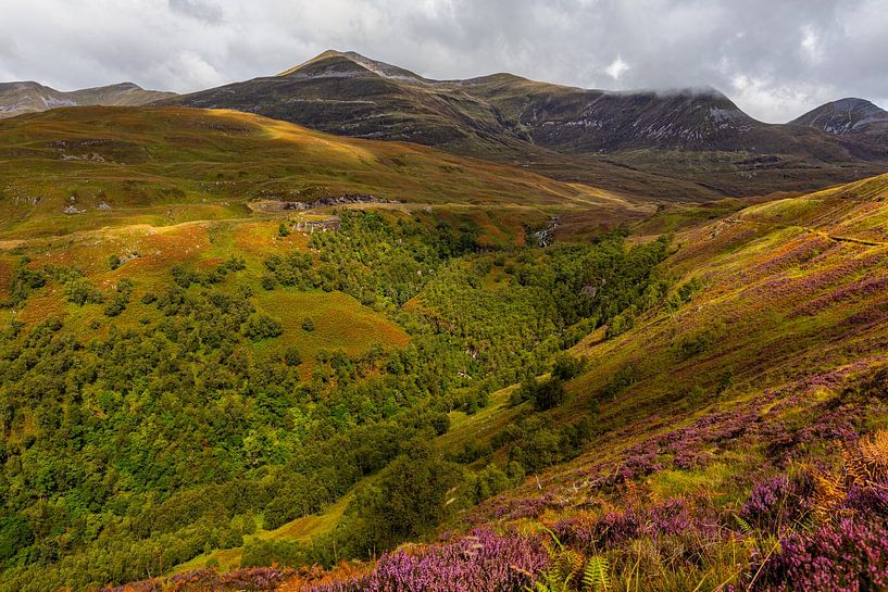 Les magnifiques montagnes des Highlands écossais par René Holtslag