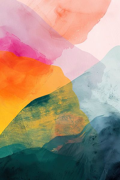Landscape colourful by Modern Collection