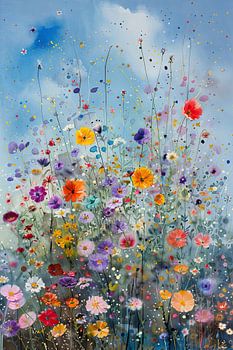 Bloemen | Bloemenveld Impressionisme