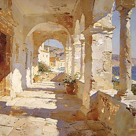 Soft Edges, Warm Horizon sur Johannas Art Creations