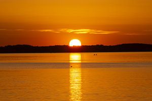 Sunset at Lake Chiemsee