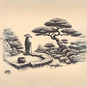 In meinem Zen-Garten von Hey Art!