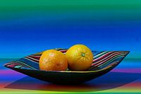 Orangen auf afrikanischer Ebene