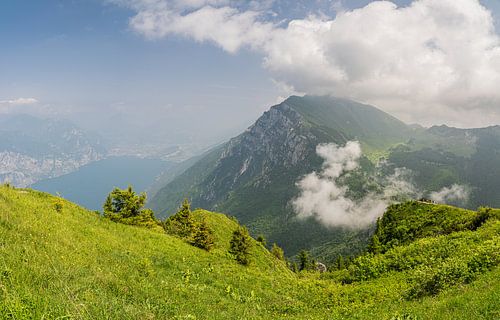 View of Lake Garda from Monte Baldo
