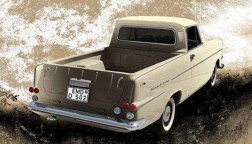 Opel Rekord P2 Pickup antique