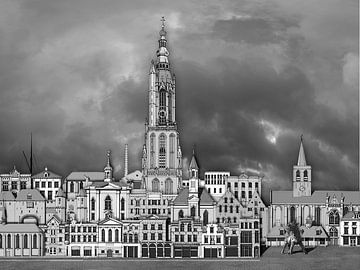 Amersfoort, drawn townscape