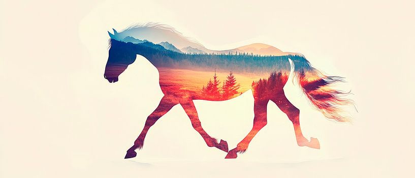 Nature in the horse by Poster Art Shop