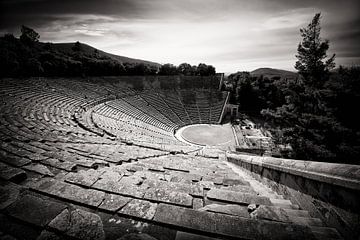 Theater van Epidauros (Griekenland) van Alexander Voss