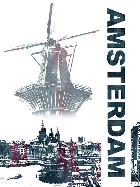 Amsterdam von Printed Artings