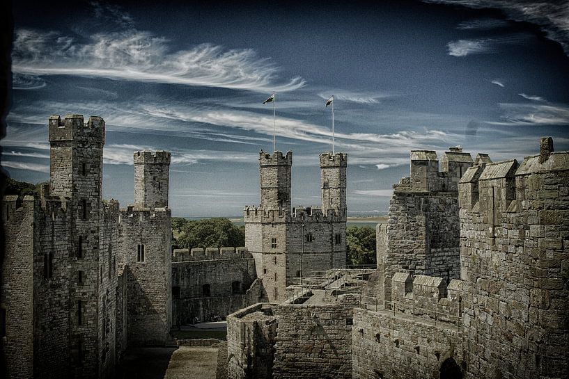 Caernarfon England by Jenny