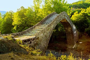 Griekenland Zagori oude brug van Edith Keijzer